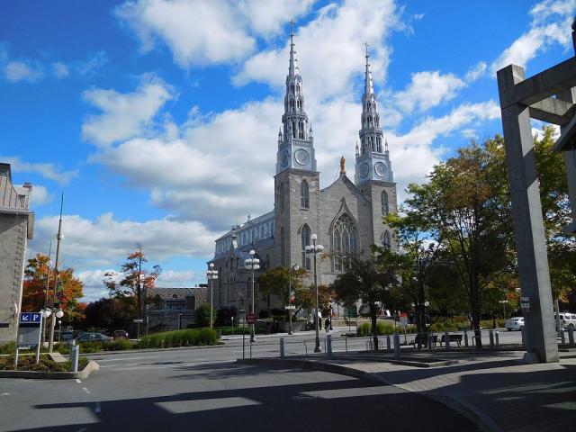 Notre-Dame Cathedral Basilica in Ottawa