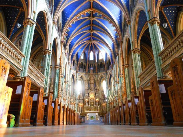 Notre-Dame Cathedral Basilica in Ottawa
