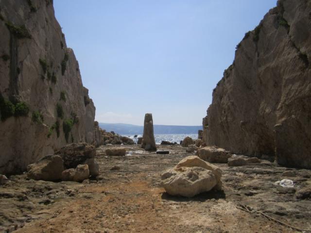 The Great Phoenician Trench in Enfeh