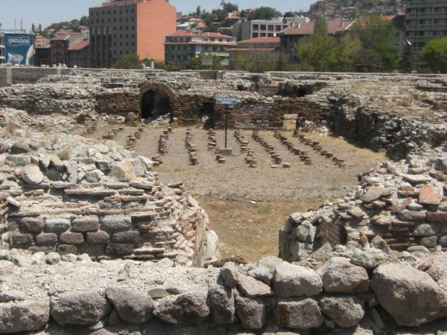 الحمامات الرومانية في أنقرة