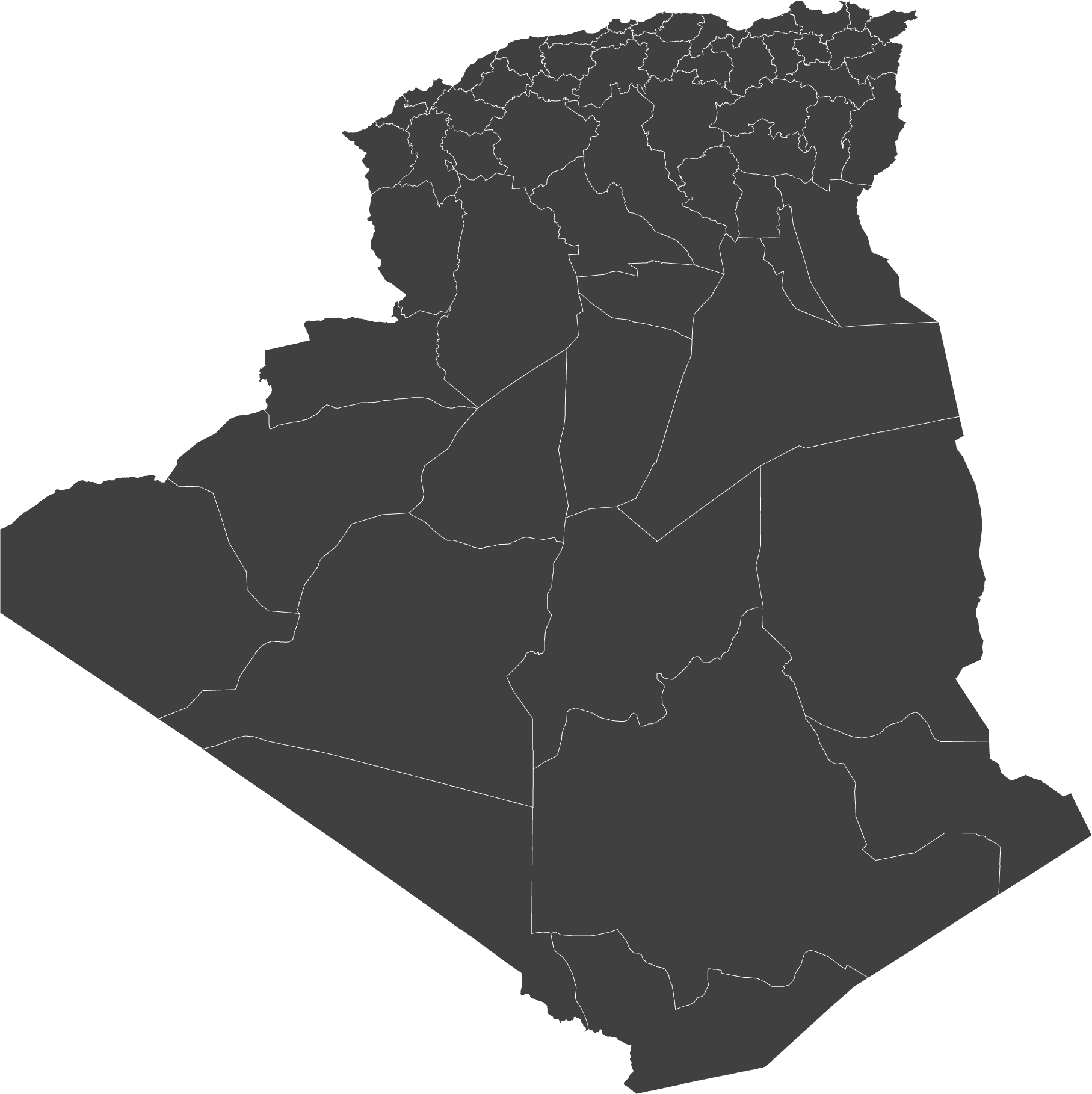 Algeria map