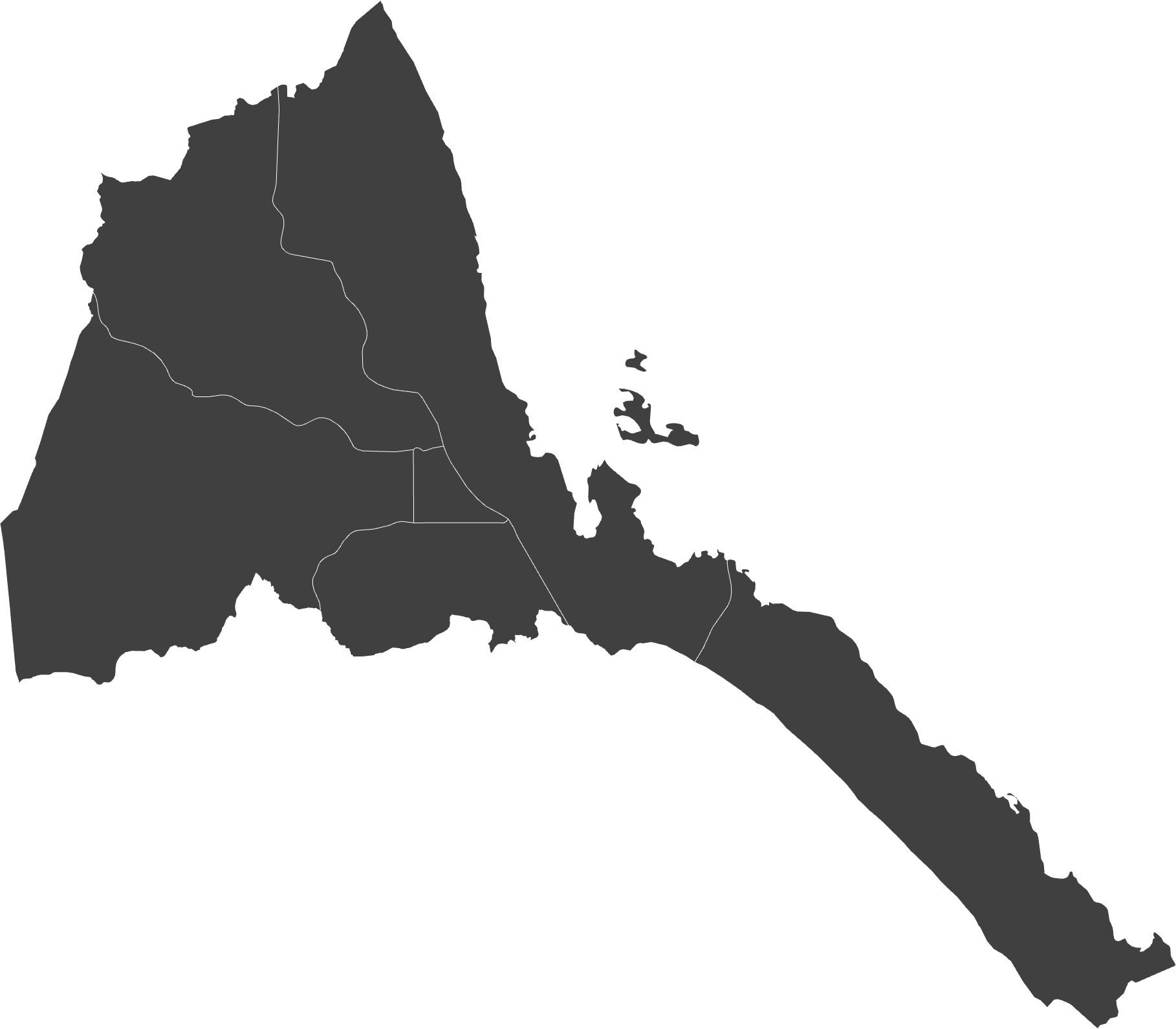 Eritrea map
