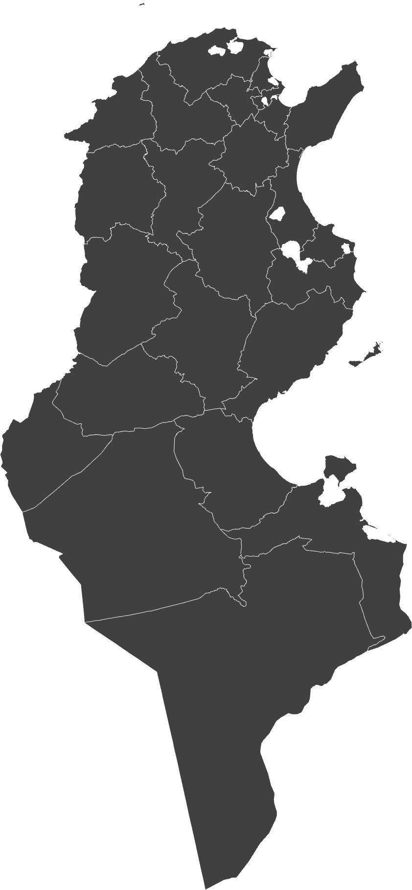 تونس map
