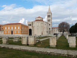 Roman Forum in Zadar, reflecting the city’s long Roman heritage and historic urban landscape.